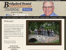 Tablet Screenshot of bridgeforddental.com